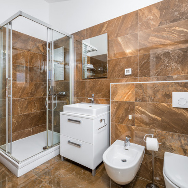 Bathroom / WC, Holiday home near sea Laura, istrialuxuryrent Labin